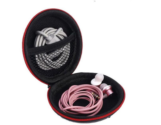 Auricular EVA Hard Cases de la cremallera 8X8X3