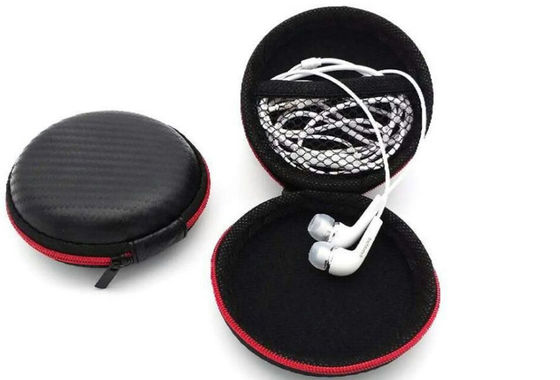 Auricular EVA Hard Cases de la cremallera 8X8X3