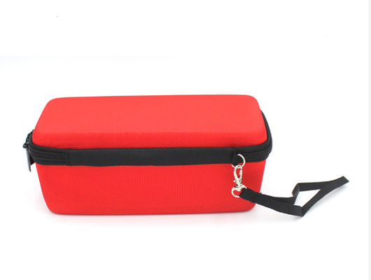 Cuerpo de altavoz EVA de cuero PU a prueba de choques Cuerpo de altavoz resistente a los choques / bolsa con correa de material de cuero PU