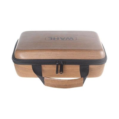 Organizador portátil a prueba de polvo Case del zócalo de EVA Storage Case Wood Grain