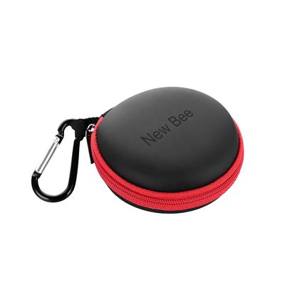 Prueba impermeable del olor del poliéster de EVA Headphone Case 1680D de la cremallera del OEM