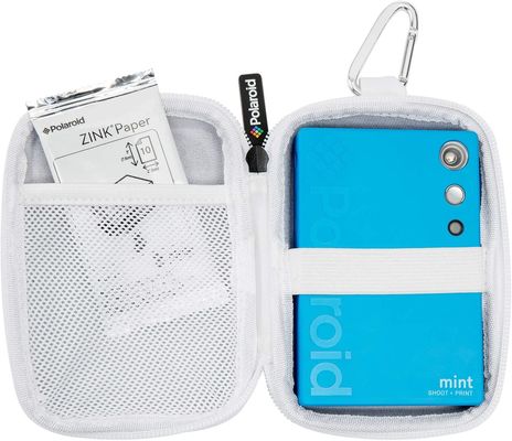 Cremallera grabada en relieve color blanco del poliéster de EVA Camera Case 600D protectora