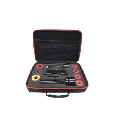 Espuma moldeada poliéster plástico de EVA Electronic Case 300D de la tela de la manija