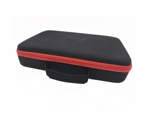Espuma moldeada poliéster plástico de EVA Electronic Case 300D de la tela de la manija