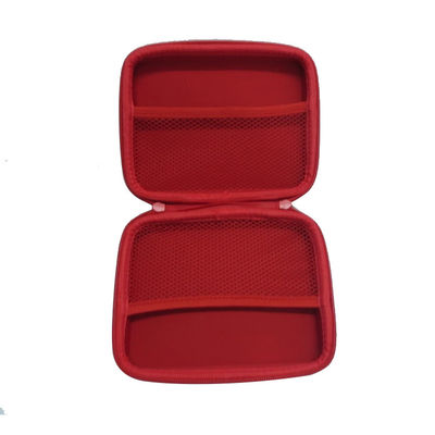 Cierre de la cremallera de EVA Electronic Organizer Bag los 30X16X3cm del color rojo