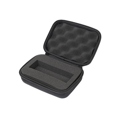 Logotipo de encargo de EVA Electronic Case Velvet Foam de la longitud del cierre el 10cm de la cremallera