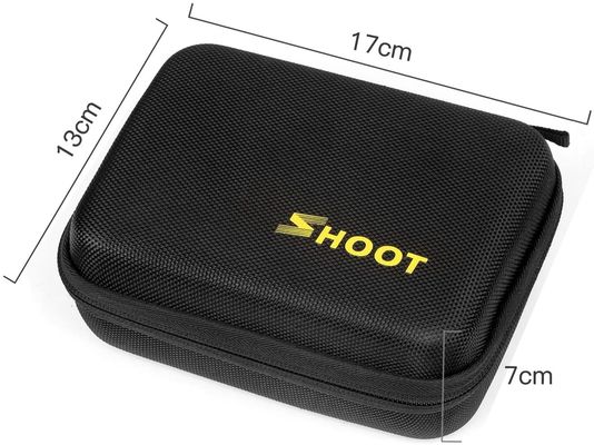 El CE de goma impermeable del logotipo de la placa de Spandex EVA Go Pro Hard Case aprobó