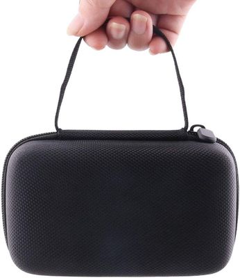 EVA Camera Lens Storage Case a prueba de choques Coral Fleece Lining Debossing Logo