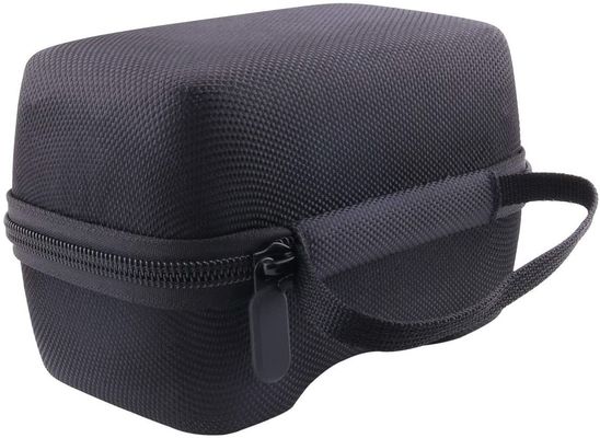 EVA Camera Lens Storage Case a prueba de choques Coral Fleece Lining Debossing Logo