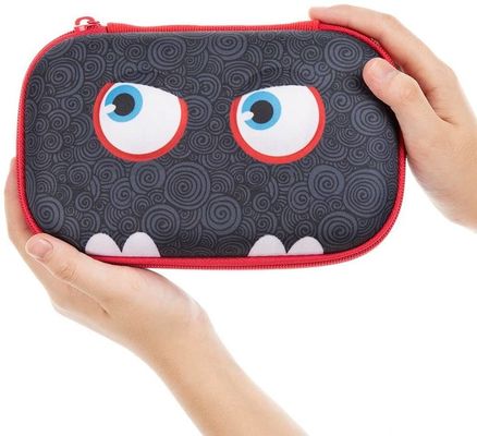 Caja de lápices EVA ligera con características profesionales de transporte y compartimientos secretos para almacenamiento seguro de suministros