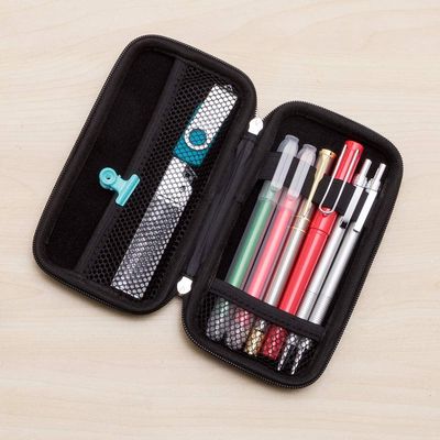 1680D poliéster a prueba de choques EVA Hard Case Pencil Box para los muchachos de las muchachas