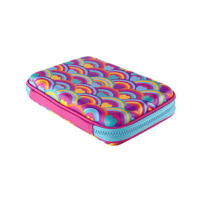 Cremallera portátil EVA Pencil Case 22.5X15.5X5 cm del CE para los niños