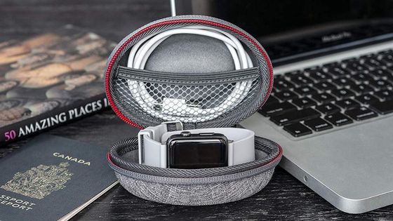 Pulgada ligera portátil de EVA Watch Case Polyester 4.25*2.5*1.5