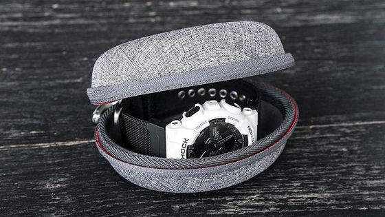 Pulgada ligera portátil de EVA Watch Case Polyester 4.25*2.5*1.5
