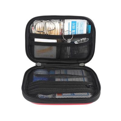 Botiquín de primeros auxilios de grado médico duradero con almacenamiento protector de Oxford EVA 600D para atención de emergencia y estuche básico para el hogar