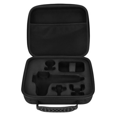 EVA Massage Gun Case Black a prueba de choques colorea el poliéster 1680D