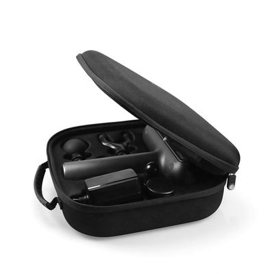 Logo EVA Massage Gun Carrying Case de impresión de seda negro topa la prueba