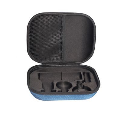 Estuche protector para pistola de masaje con material EVA moldeado y spandex con múltiples métodos de impresión y logotipo privado