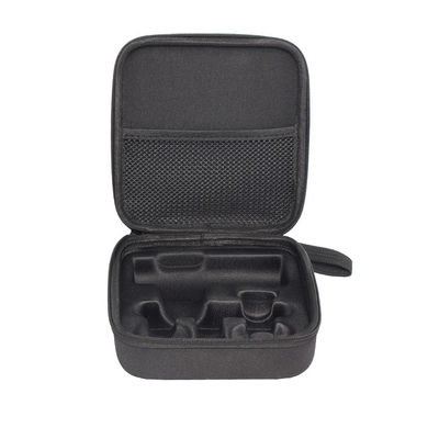 Estuche protector para pistola de masaje con material EVA moldeado y spandex con múltiples métodos de impresión y logotipo privado