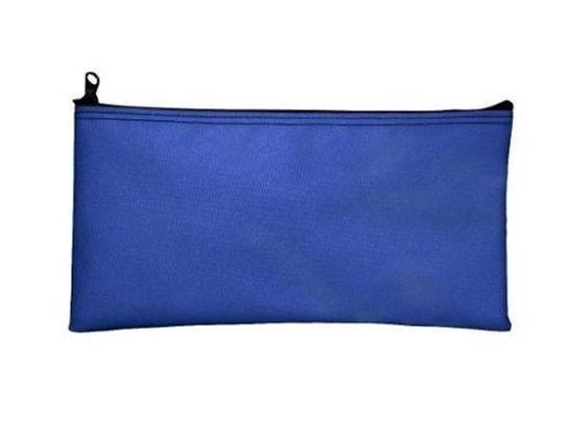 Bolsas de banco con cremallera personalizables disponibles en varios tamaños hechas de PVC y cuero, adecuadas para depósitos en efectivo