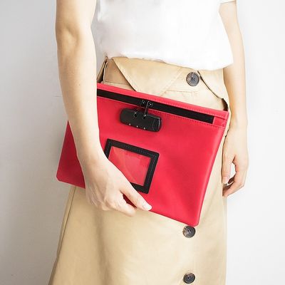 Bolsos del banco de la cremallera del color de Pantone