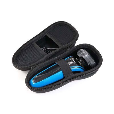 Casas duras de EVA ligeras con cordón de correa y tiradores de cremallera metálica que ofrecen almacenamiento para aparatos de afeitar y accesorios
