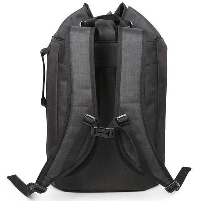 OEM ODM 210D de nylon elegante mochila portátil a prueba de agua para la universidad mochilas de cierre a prueba de agua con cuerda de tira bolsas de mochilas con cuerda de algodón cerrada