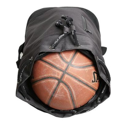 OEM ODM 210D de nylon elegante mochila portátil a prueba de agua para la universidad mochilas de cierre a prueba de agua con cuerda de tira bolsas de mochilas con cuerda de algodón cerrada
