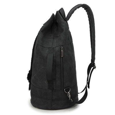 CE Travel Draw String Bolsa de mochila pequeña resistente al agua Bolsa de mochila de viajes de lona de nylon 210D Draw String Resistente al agua Bolsa de mochila con hombro