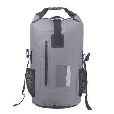 Mochila al aire libre del bolso de la playa de la lona del PVC de la prenda impermeable