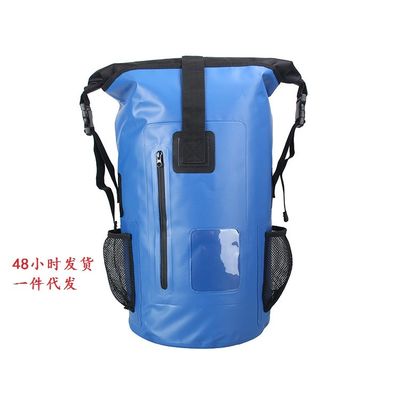 Mochila al aire libre del bolso de la playa de la lona del PVC de la prenda impermeable