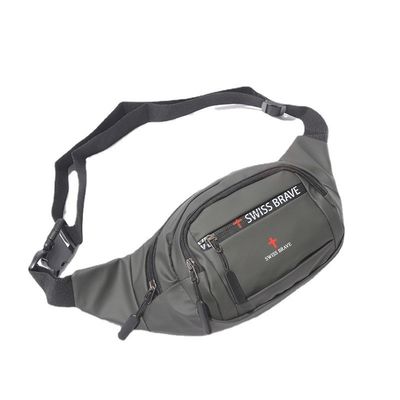 Bolso impermeable de nylon de la cintura del OEM con el logotipo de la impresión de pantalla de seda