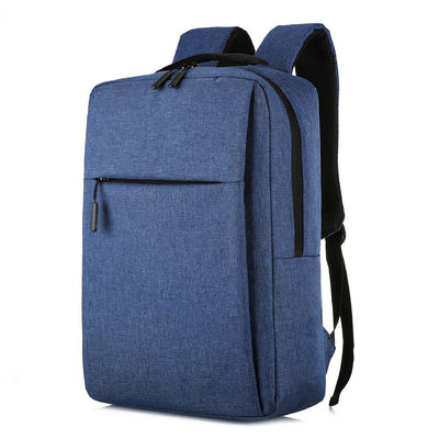 Mochila impermeable de nylon opcional del ordenador portátil de 4 colores con el cargador USB