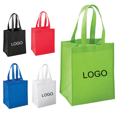 El bolso reciclado de Tote Non Woven Fabric Shopping modificó reutilizable para requisitos particulares con el logotipo
