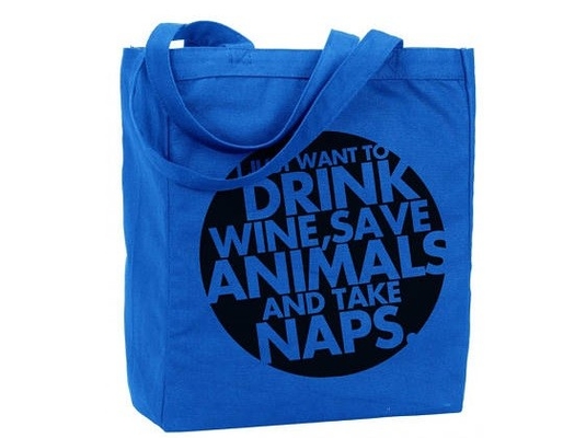 Bolso de ultramarinos natural plano del algodón que hace compras Tote Bag promocional