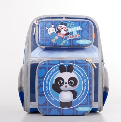 Bolsos de escuela plásticos desmontables de EVA DIY de la mochila del poliéster de la cremallera 600D del intercambio para Chilrden