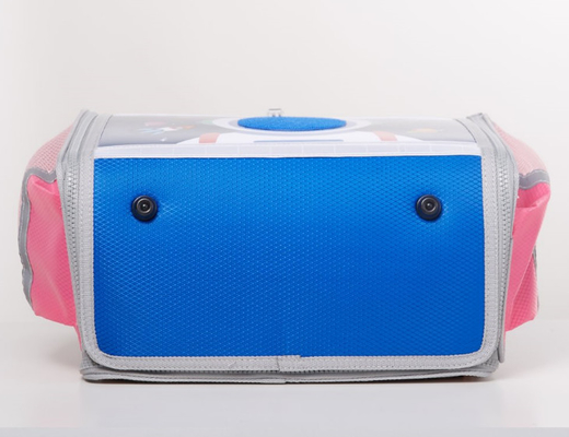 Bolsos de escuela plásticos desmontables de EVA DIY de la mochila del poliéster de la cremallera 600D del intercambio para Chilrden