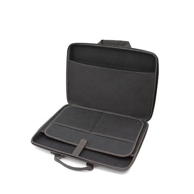 Cuero PU negro EVA portátil con manga a prueba de golpes para Macbook Air EVA Black PU cuero a prueba de golpes EVA portátil con manga protectora bolsa